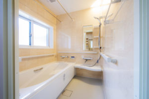 浴室・洗面脱衣室バリアフリーリフォーム　戸建て　東広島市　